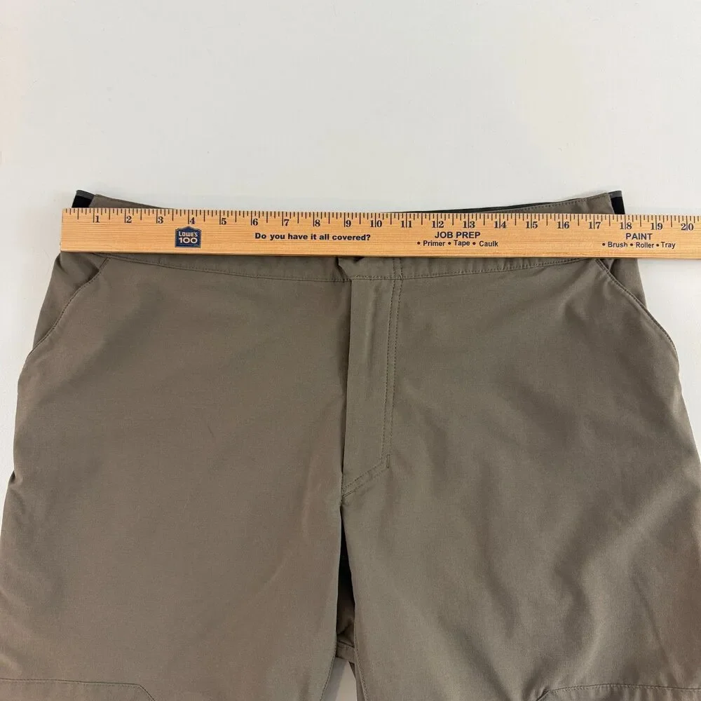 The North Face Men's Paramount Active Hiking Shorts Taupe - Size 38